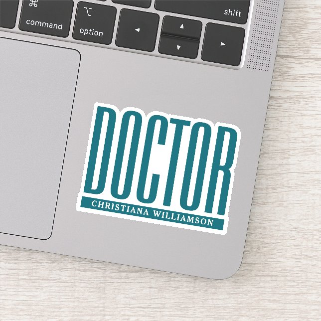 Personalised Name Doctor Med School Graduation (Detail)