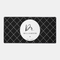 Personalised Name Dr Minimalist Doctor Graduation