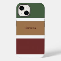 Personalised Name Fall Block Colours