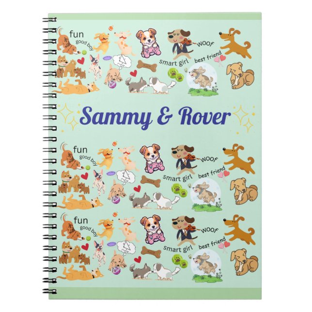 Personalised Name for You or your Child Notebook (Front)