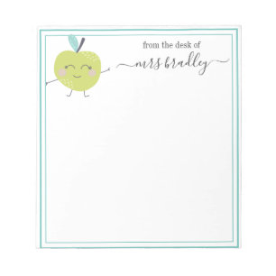 Personalised Name From The Desk Of Notepad