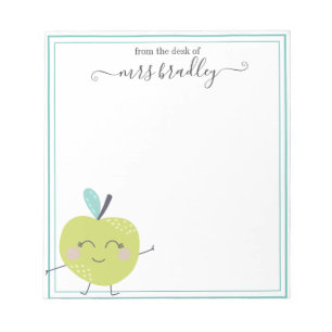 Personalised Name From The Desk Of Notepad