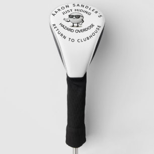 Personalised Name Funny Lost Golf Ball Head Cover