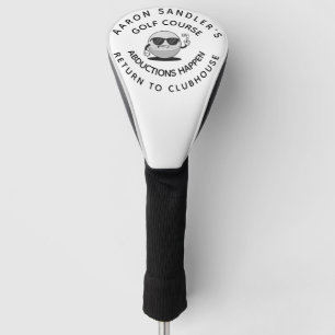 Personalised Name Funny Lost Golf Ball Head Cover