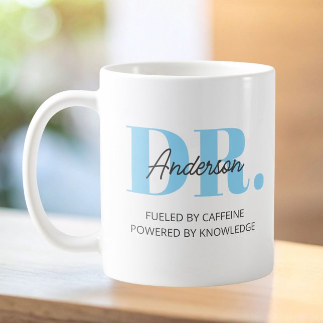 Personalised Name Funny Quote Doctor Graduation Coffee Mug (Creator Uploaded)