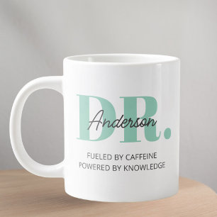 Personalised Name Funny Quote Doctor Graduation Large Coffee Mug