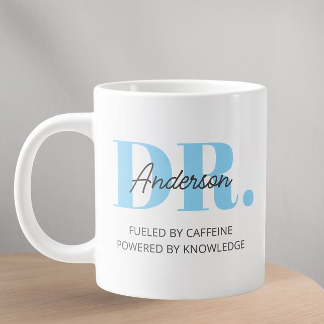 Personalised Name Funny Quote Doctor Graduation Large Coffee Mug (Creator Uploaded)