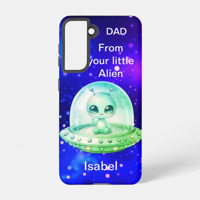 Personalised name Galaxy 21 Samsung Galaxy S21 Case (Back)