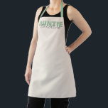 Personalised Name Gift for Aunt and Auntie Sage Apron<br><div class="desc">Looking for the perfect gift for your aunt? This personalised apron, featuring her name in elegant sage green on an off-white background, makes a thoughtful and stylish present. Ideal for the aunt who loves cooking, baking, or hosting, this apron combines functionality with a personal touch. The soft colour palette adds...</div>