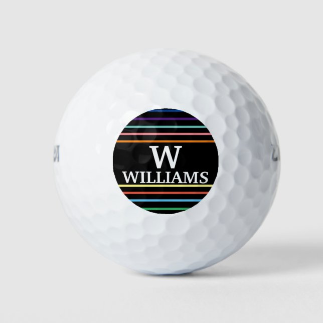  personalised name golf balls (Front)