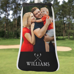 Personalised Name Golf Clubs Photo Golf Head Cover