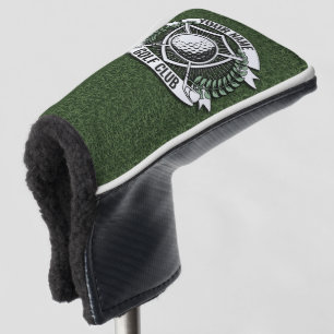 Personalised NAME Golfer Golf Club Turf Clubhouse Head Cover