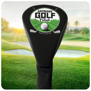 Personalised NAME Golfing Pro Golf Club Player Golf Head Cover