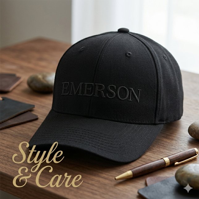 Personalised Name Hat – Embroidered Baseball Style (Personalized Name Hat – Embroidered Baseball Style)