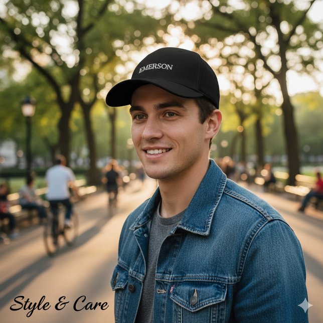 Personalised Name Hat – Embroidered Baseball Style (Personalized Name Hat – Embroidered Baseball Style)