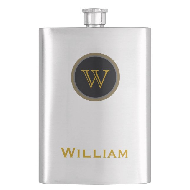 personalised name hip flask (Front)
