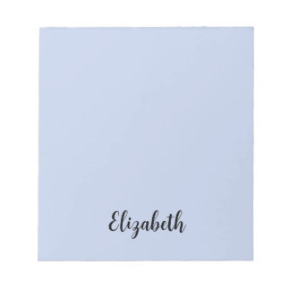 Personalised Name Home Office Business Notepad