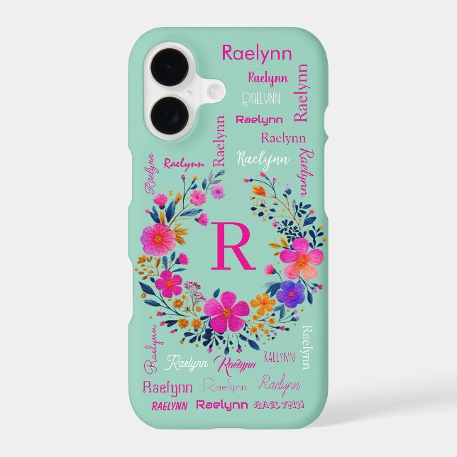 Personalised Name Initial Add Your Name (Back)