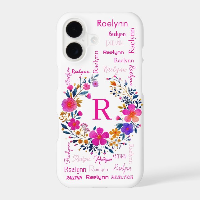 Personalised Name Initial Add Your Name (Back)