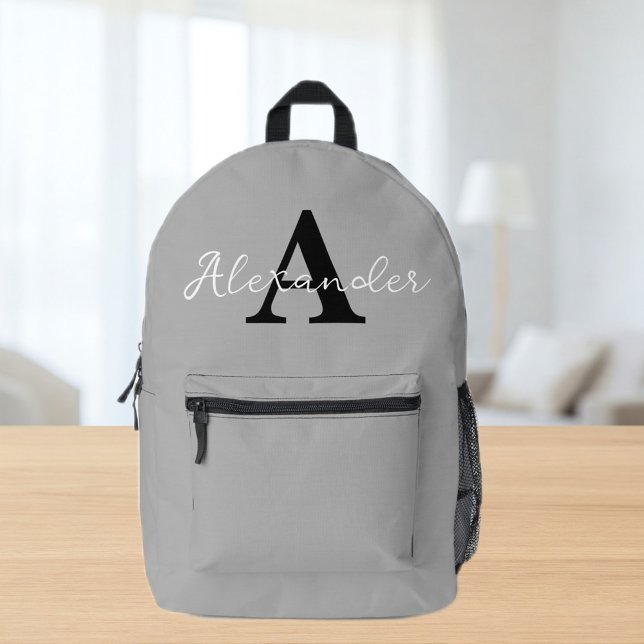 Personalised Name Initial Backpack (Creator Uploaded)