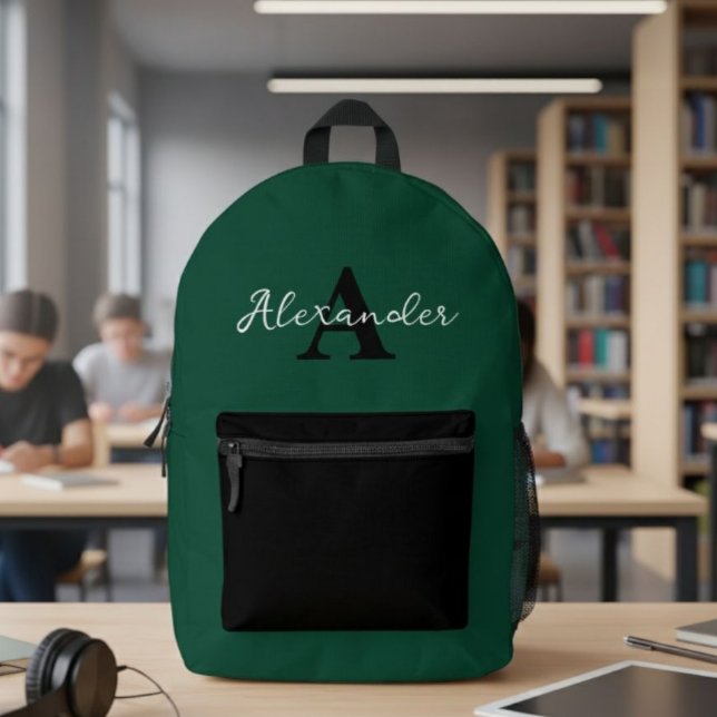 Personalised Name Initial Backpack for kids  (Creator Uploaded)