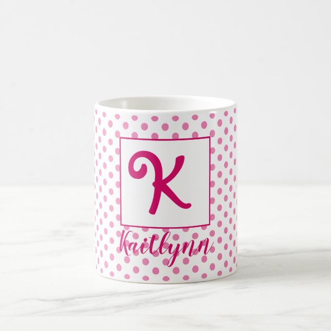 Personalised Name/ Initial Coffee Mug (Center)