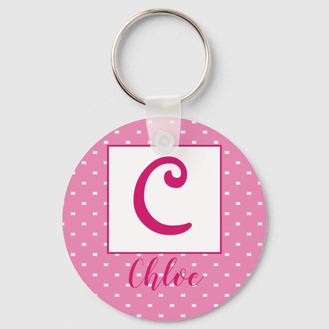 Personalised Name/ Initial keychain (Front)