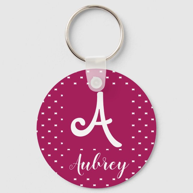 Personalised Name/ Initial keychain (Front)