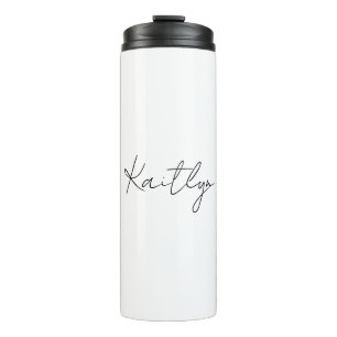 Personalised name Insulated Tumbler: Cup With Hand