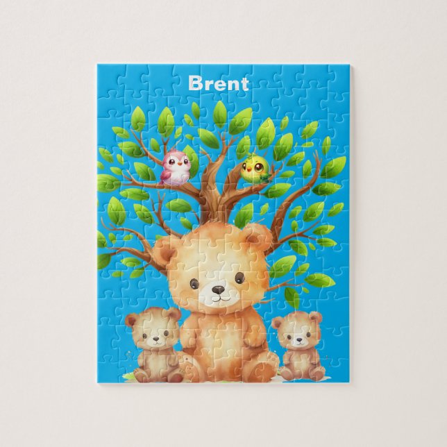 personalised name jigsaw puzzle (Vertical)