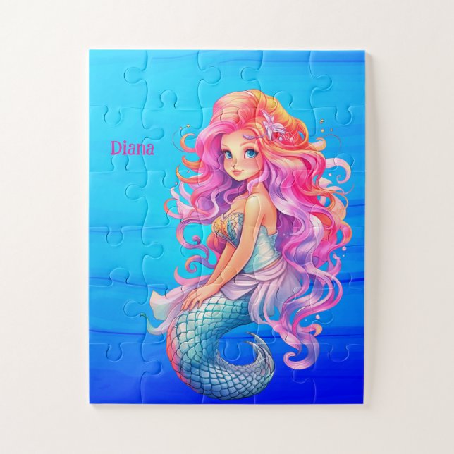 Personalised name jigsaw puzzle (Vertical)