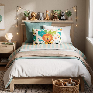 Personalised Name Jungle Fun Decorative Cushion