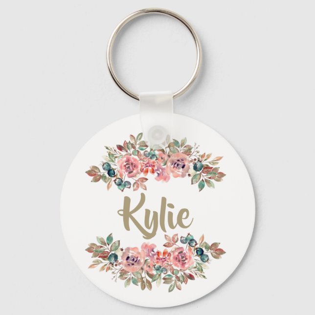 Personalised Name Keychain | Custom Gifts for Her (Front)