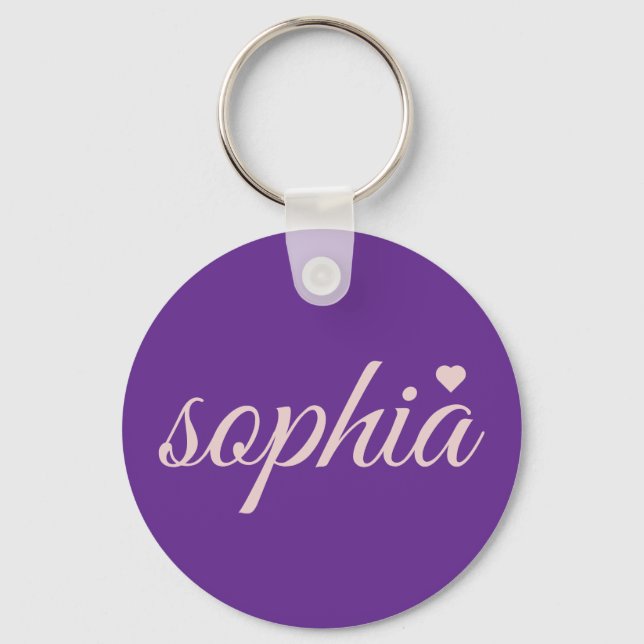 Personalised Name Keychain | Custom Name Keychain  (Front)