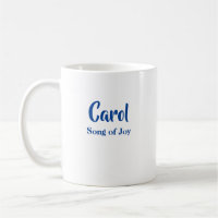 Personalised Name Meaning Name Carol Mug