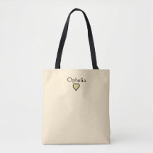 Personalised Name Minimal Heart Black & Cream