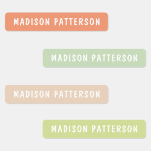 Personalised Name Modern Neutral