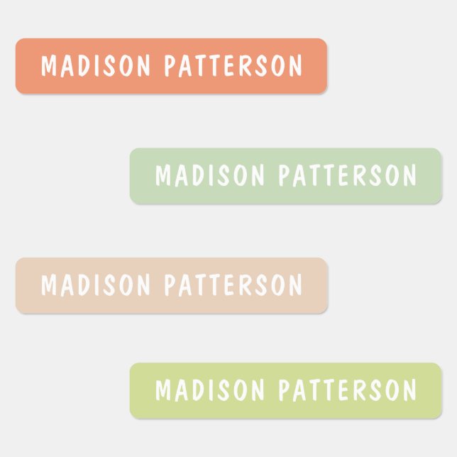 Personalised Name Modern Neutral (Group)