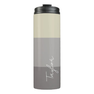 Personalised Name Modern Simple And Trendy Thermal Tumbler