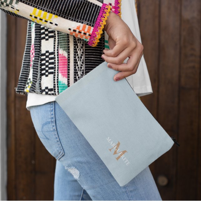 Personalised Name Monogram Accessory Pouch (Creator Uploaded)