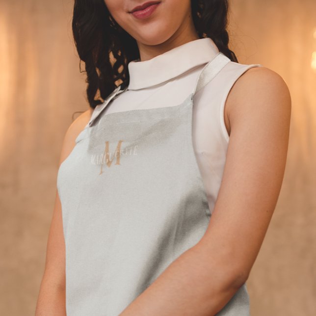 Personalised Name Monogram Apron (Creator Uploaded)