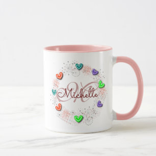 Personalised Name Monogram Mug