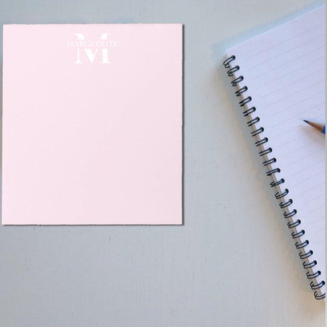 Personalised Name Monogram Notepad (Creator Uploaded)