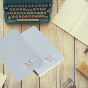 Personalised Name Monogram Playing Cards