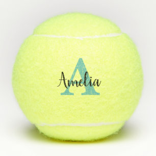 Personalised Name Monogram Tennis Ball