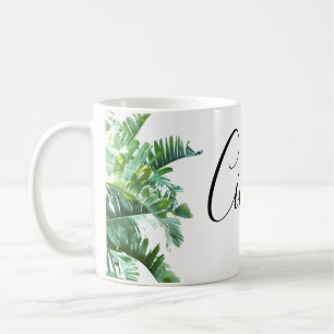 personalised name monogrammed too coffee mug