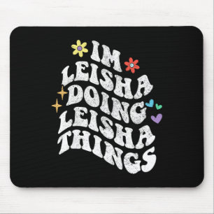 Personalised Name Mothers Day Outfit For Women Ret Mouse Pad