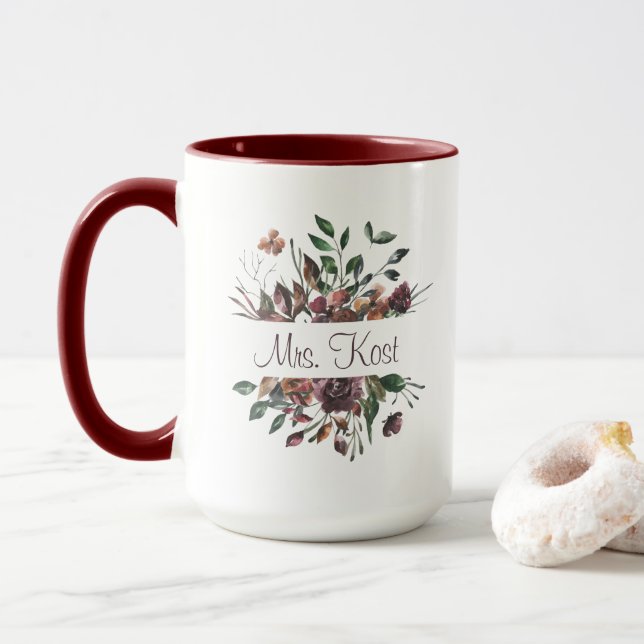 Personalised Name Mug (With Donut)