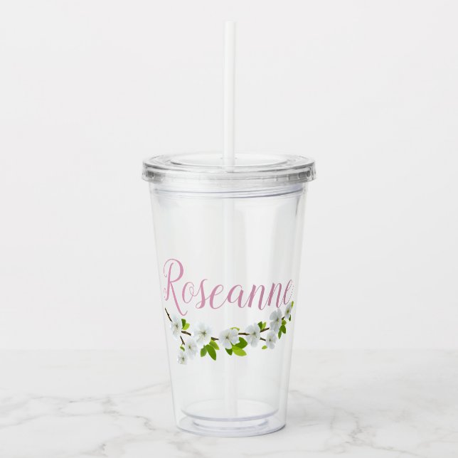 Personalised Name Mug Acrylic Tumbler (Front)