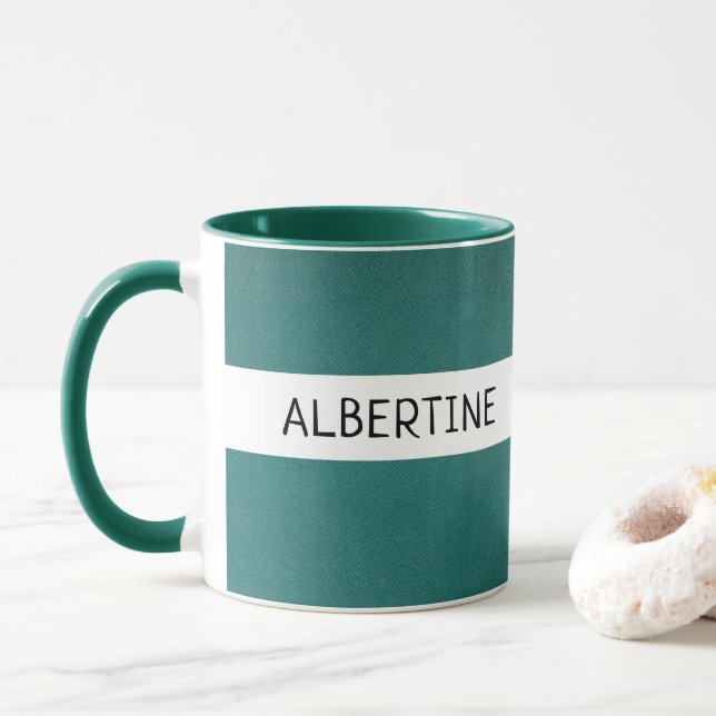 Personalised name mug / Company Gift for client  (With Donut)